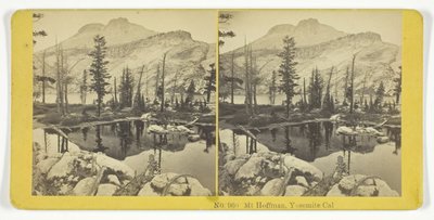 Mt. Hoffman, Yosemite, Cal., 185575. Skabere: Kilburn Brothers, BW Kilburn. af Kilburn Brothers, BW Kilburn