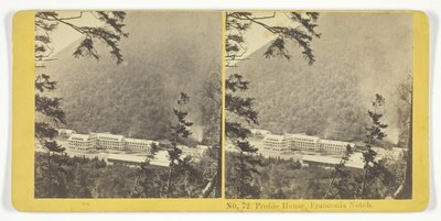 Profilhus, Franconia Notch, 185575. Skabere: Kilburn Brothers, BW Kilburn. af Kilburn Brothers, BW Kilburn