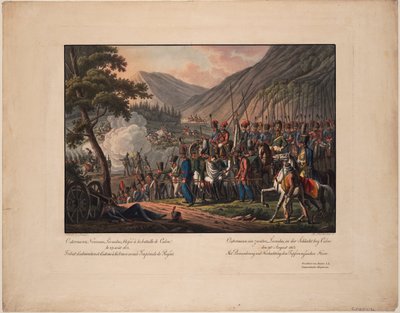 General grev Alexander Ostermann-Tolstoy i slaget ved Kulm den 29. august 1813, 1813 af Kilian Ponheimer the Elder