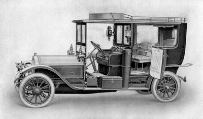 Tegning af en bil, 1911-1912. af Kilmsch and Co.