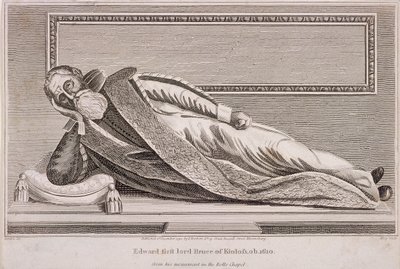 Monument til Sir Edward Bruce i Rolls Chapel, Chancery Lane, London, 1794 af King