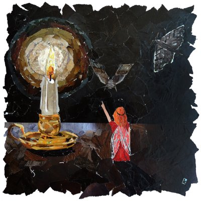 Element Fairy - Ild af Kirstie Adamson