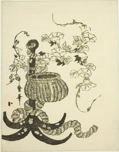 An Arrangement of Morning Glories (Asagao) af Kitagawa Utamaro
