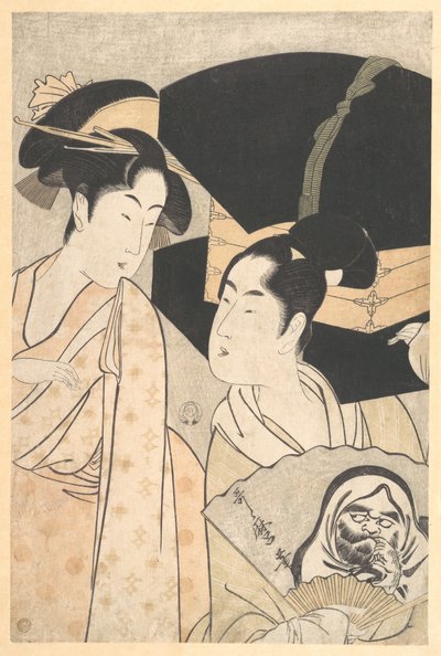 Viftehandler af Kitagawa Utamaro