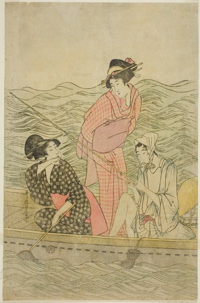 Fiskeudflugt af Kitagawa Utamaro
