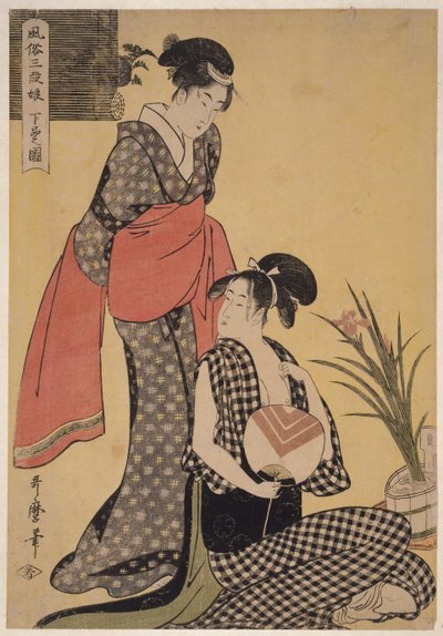 Forstået af Kitagawa Utamaro