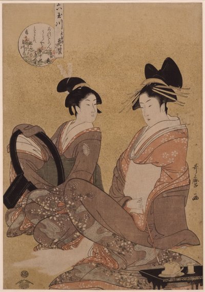 Hanamurasaki af te Tamaya, 1793 af Kitagawa Utamaro