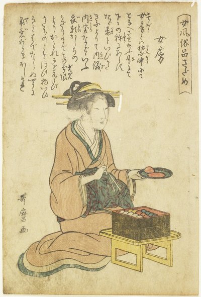 Husmor af Kitagawa Utamaro