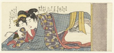 kærligt par af Kitagawa Utamaro