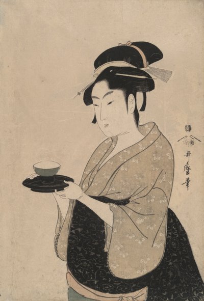 Okita, en tehuspige af Kitagawa Utamaro