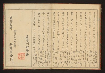 Poesi af Kitagawa Utamaro