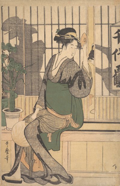 Shadows on the Shoji, 1790