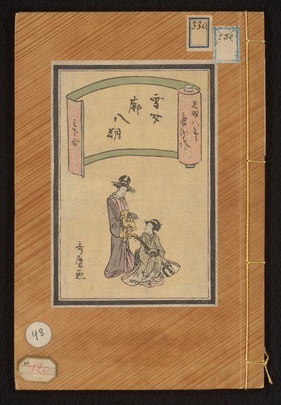 S Hej wv lad os w Yuki Ona Sato no Hasaku af Kitagawa Utamaro