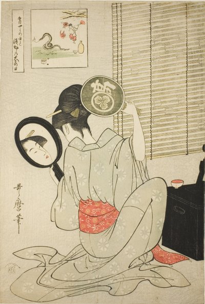 Ohisa Takashima af Kitagawa Utamaro