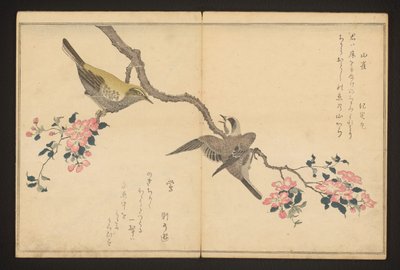 Mejse og busk-sanger af Kitagawa Utamaro