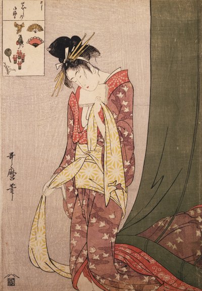Ogiya Hanaogi af Kitagawa Utamaro