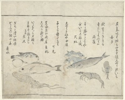 Havdyr af Kitao Masayoshi