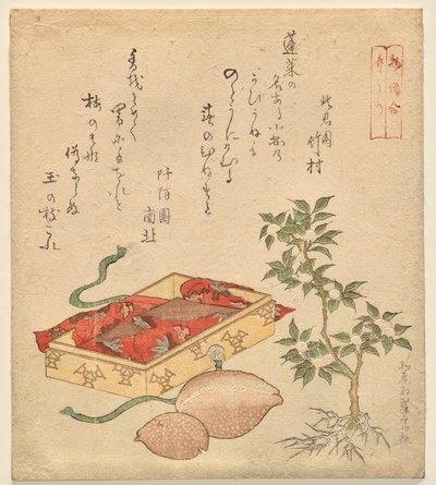 Tale of the Bamboo-Cutter, fra serien Assorted Tales af Kitao Shigemasa