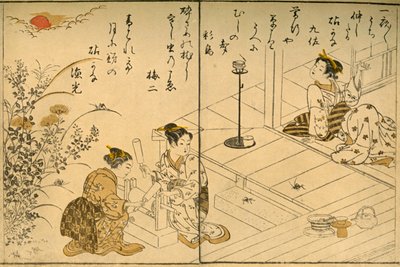 Tee, 1775, 1924. af Kitao Shigemasa