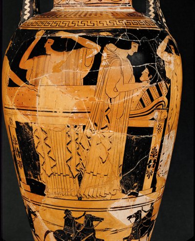 Prothese, udlægning af liget ... af Kleophrades Painter (fl.500 475 BC)
