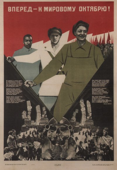 Fremad verden oktober!, 1933 af Klinch