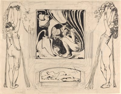 Allegori om sommeren af Koloman Moser
