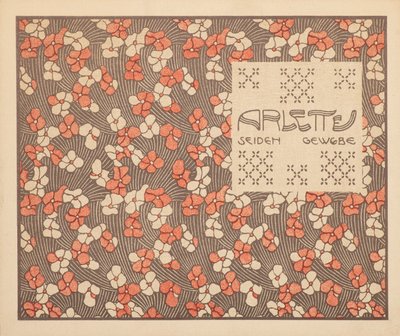 Arlette silkestof, 1901. af Koloman Moser