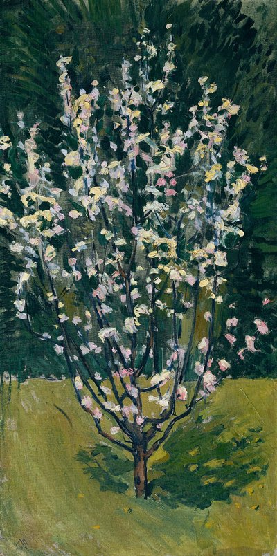 Blomstrende ungt træ af Koloman Moser