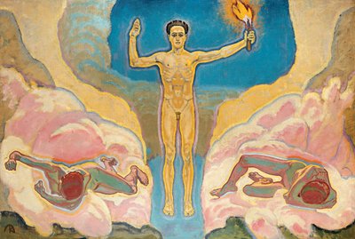 Das Licht - Lyset ... (olie på lærred) af Koloman Moser