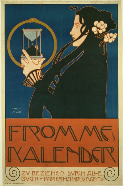 Frommes Kalender, 1903 af Koloman Moser