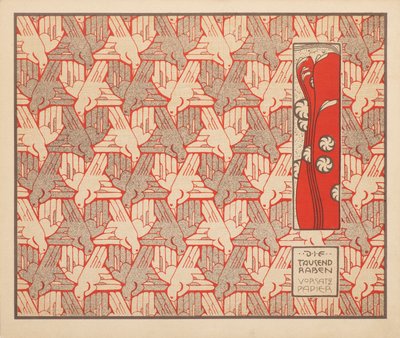 De tusinde ravne, 1901. af Koloman Moser