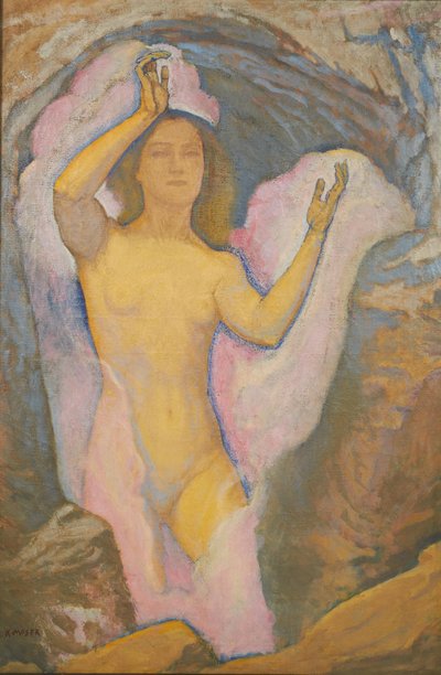 Venus i Grotten III, 1916. af Koloman Moser