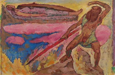 Wotan og Brünhilde, ca. 1916 af Koloman Moser
