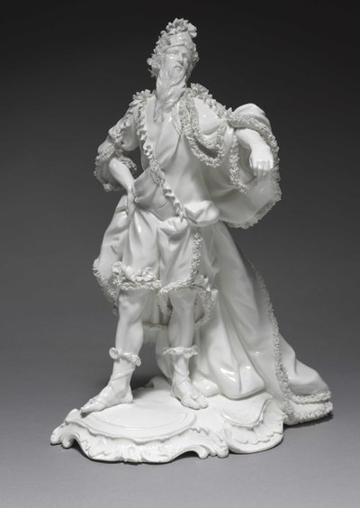 Oceanus, Frankenthal Porcelænsfabrik, Tyskland, ca. 1765 af Konrad Linck