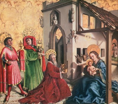 Tilbedelse af Magi, c.1444 af Konrad Witz