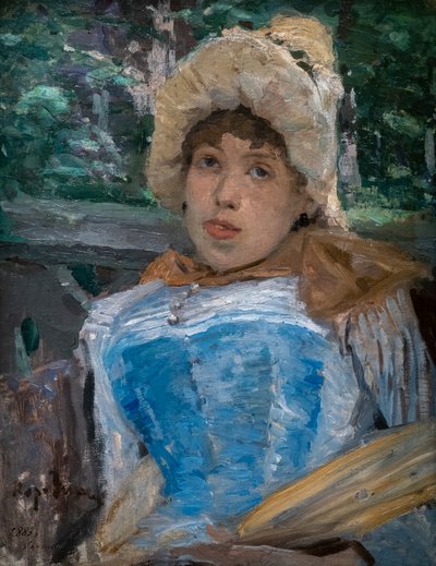 Portræt af en korpige af Konstantin Alekseevich Korovin