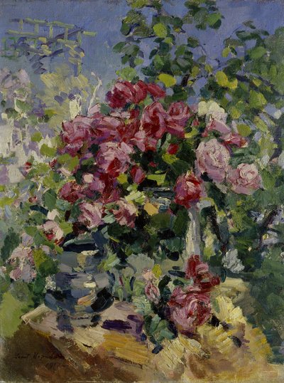 Roser, 1917 af Konstantin Alekseevich Korovin