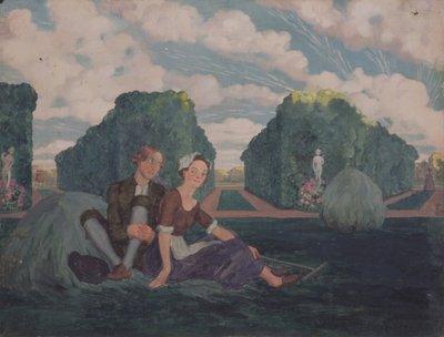 Elskere af Konstantin Andreevic Somov