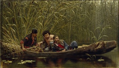 De snuskede mænd, 1882 af Konstantin Apollonovich Savitsky