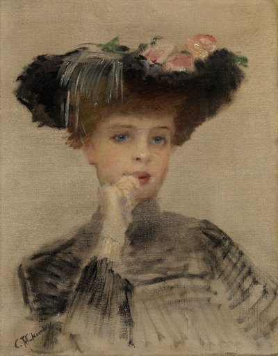 Pariseren, 1902 af Konstantin Egorovich Makovsky