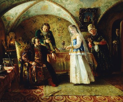 Indledningen, 1868 af Konstantin Egorovich Makovsky