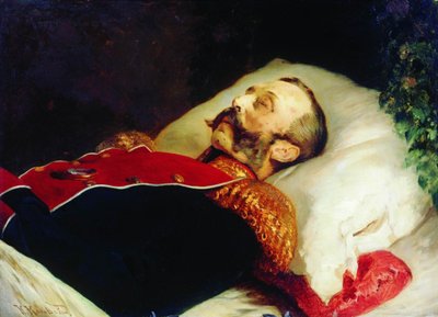 Konstantin Makovsky Alexander II på scenen 1881 af Konstantin Makovsky