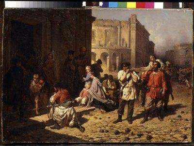 Belejringen af ​​Sevastopol i 1854. (Belejringen af ​​Sevastopol i 1854). Episode af Krimkrigen (1853-1856), organiserer de allierede tropper den smertefulde og morderiske belejring af den russiske by, mens indbyggerne i byen organiserer forsvaret og af Konstantin Nikolaevich Filippov