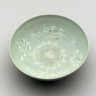Skål med celadon glasur, 1250-1350 (keramik) af Korean School