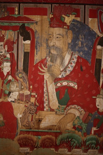 Byeonseong, den sjette konge af helvede (detaljer), 1798 af Korean School