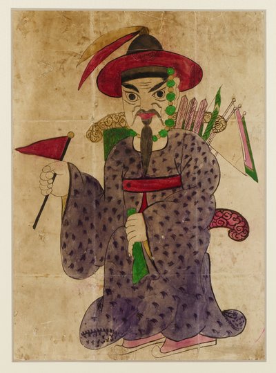 General Choi-yung, slutningen af det 19. århundrede (akvarel og blæk) af Korean School