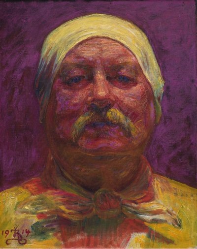 Selvportræt, 1914. af Kristian Zahrtmann