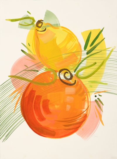 Farverige citrusfrugter af Kristin Cronic