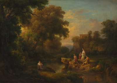Diana og hendes nymfer, 1853. af Károly Markó