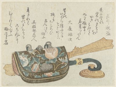 Sæt med rygeredskaber af Kubota Shunman (attributed to)